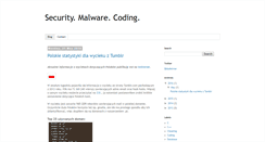 Desktop Screenshot of marcindudek.com